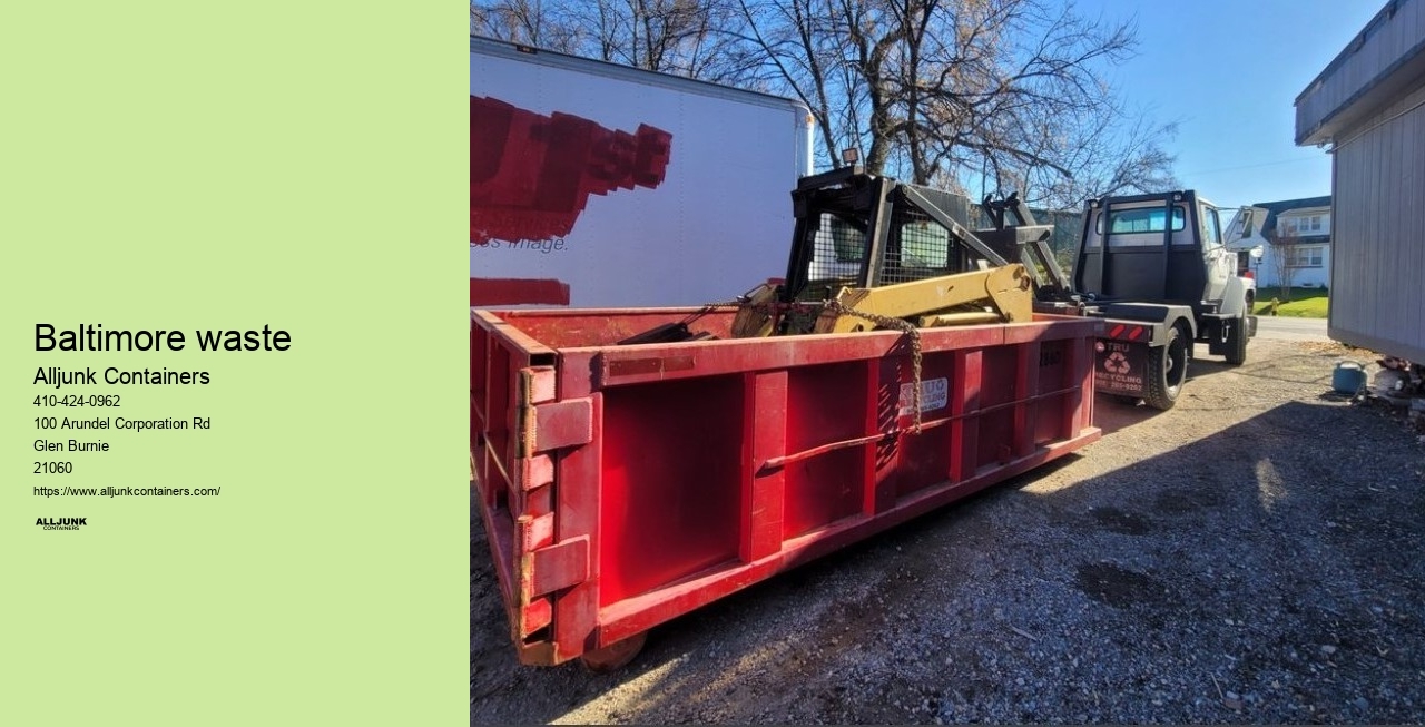 Waste management Baltimore county